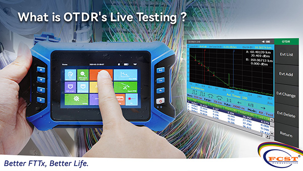 What is OTDR's Live Testing